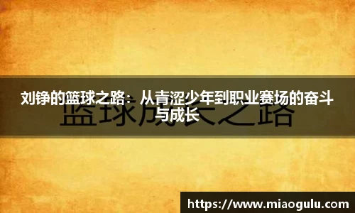 刘铮的篮球之路：从青涩少年到职业赛场的奋斗与成长
